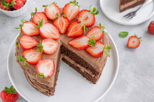 Chocolate Olive Oil Cake with Chocolate Buttercream